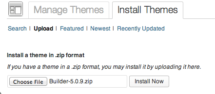 1.BuilderThemeInstall
