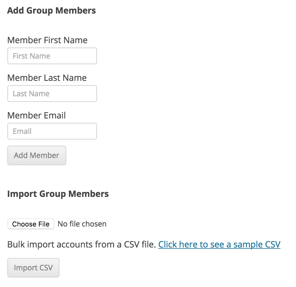 Add members RCP Groups