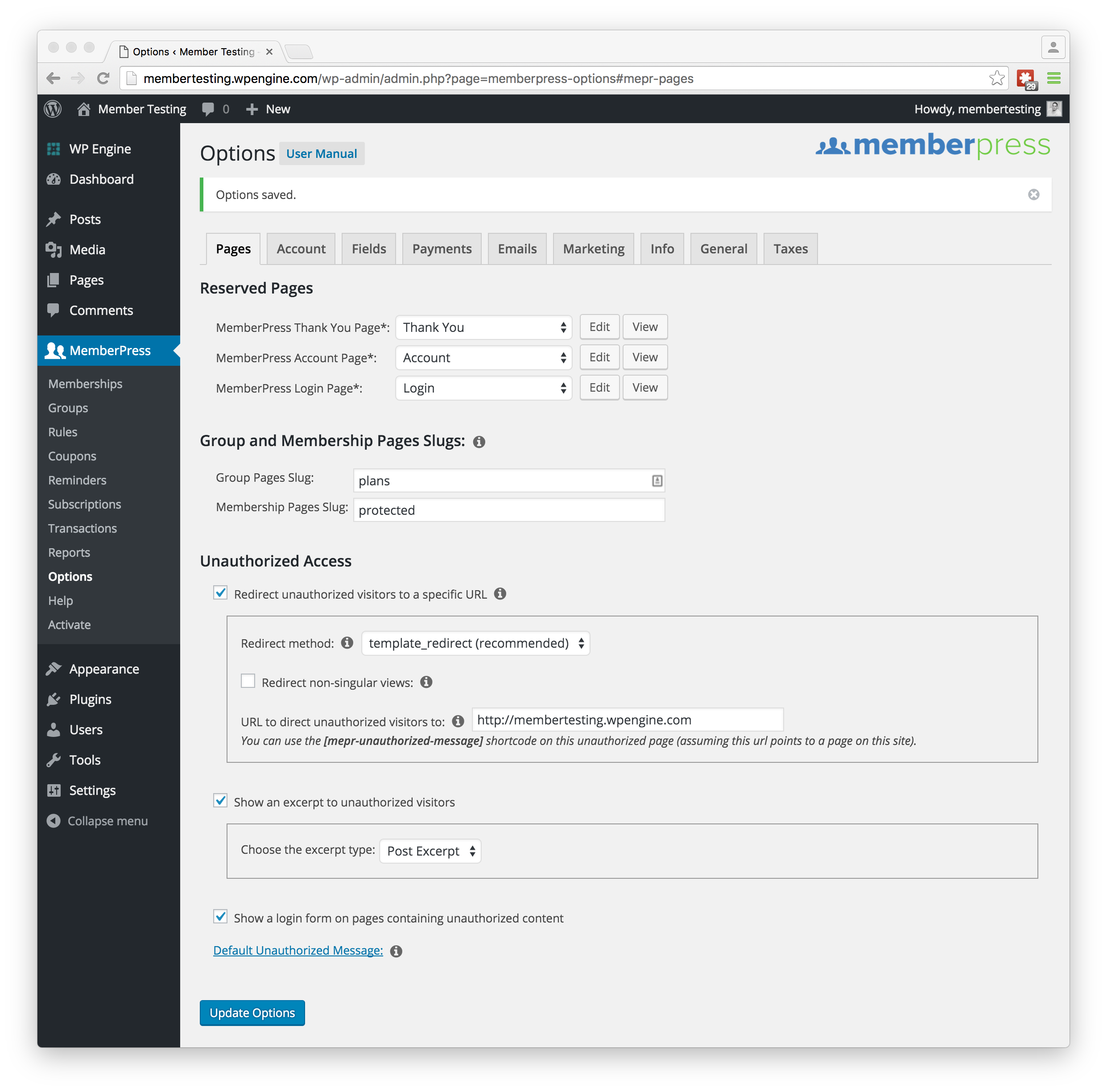 ConfiguringMemberPress