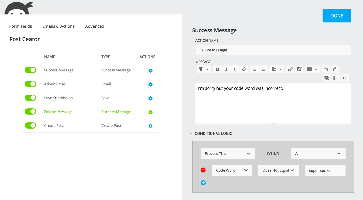 ManagingErrorMessages