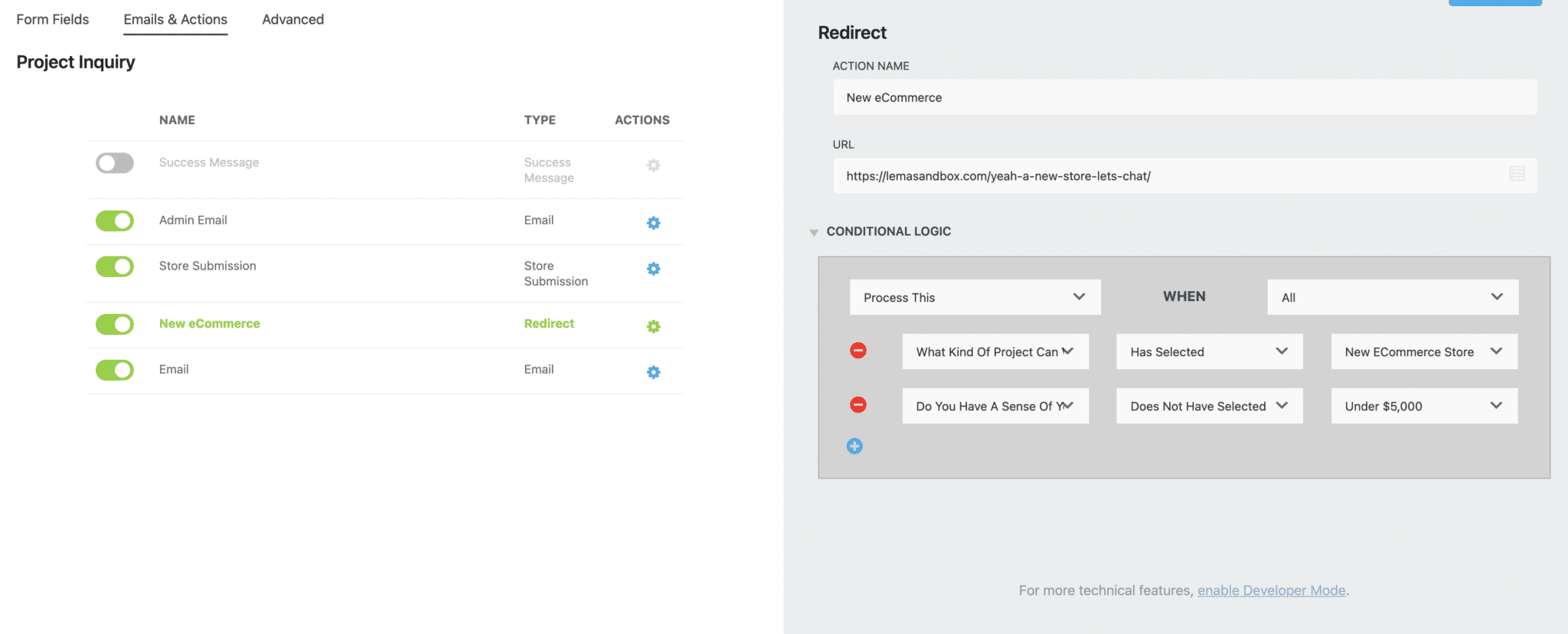 NinjaFormsConditionalLogic
