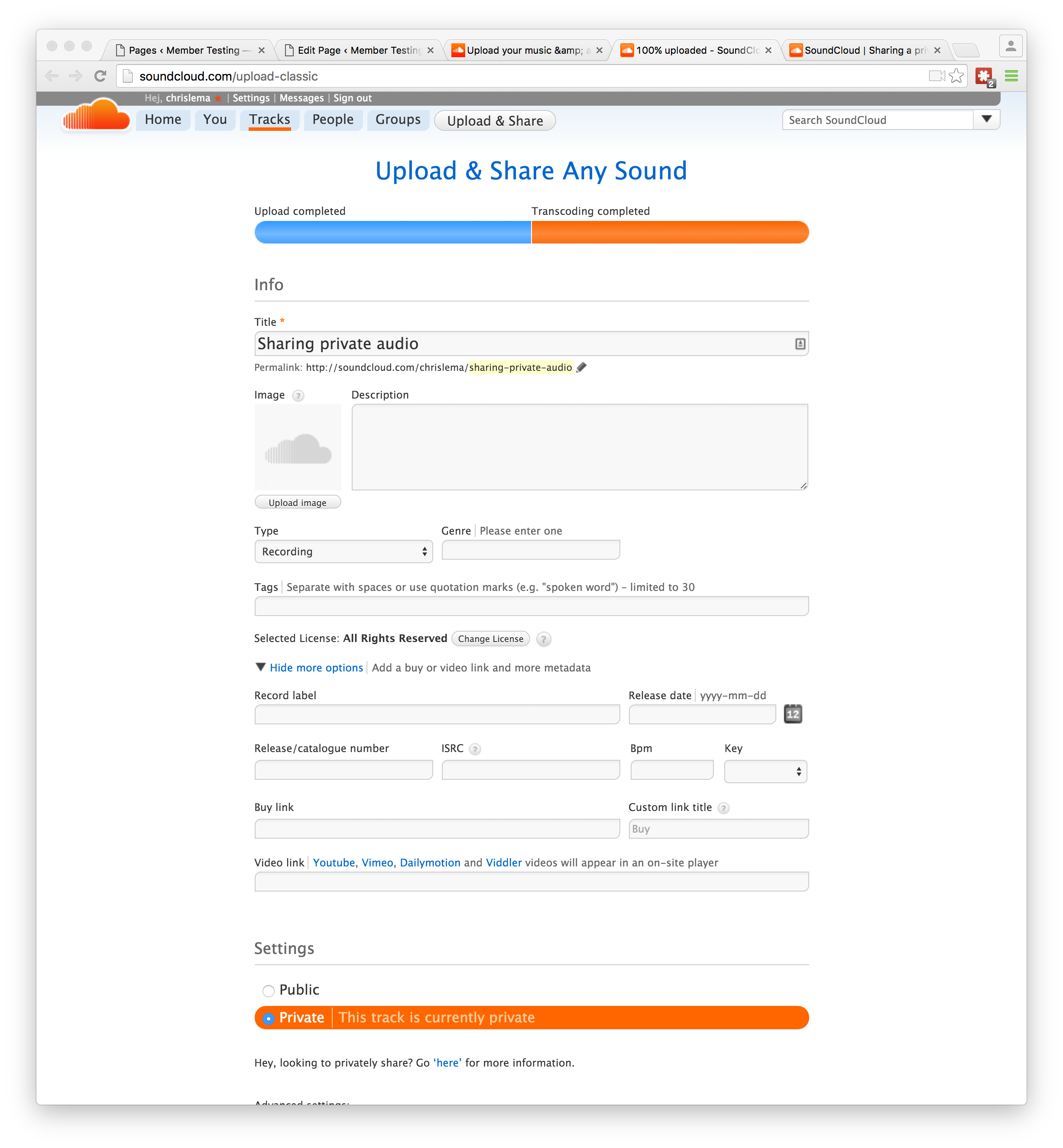 RecordingAudioMakingItPrivate