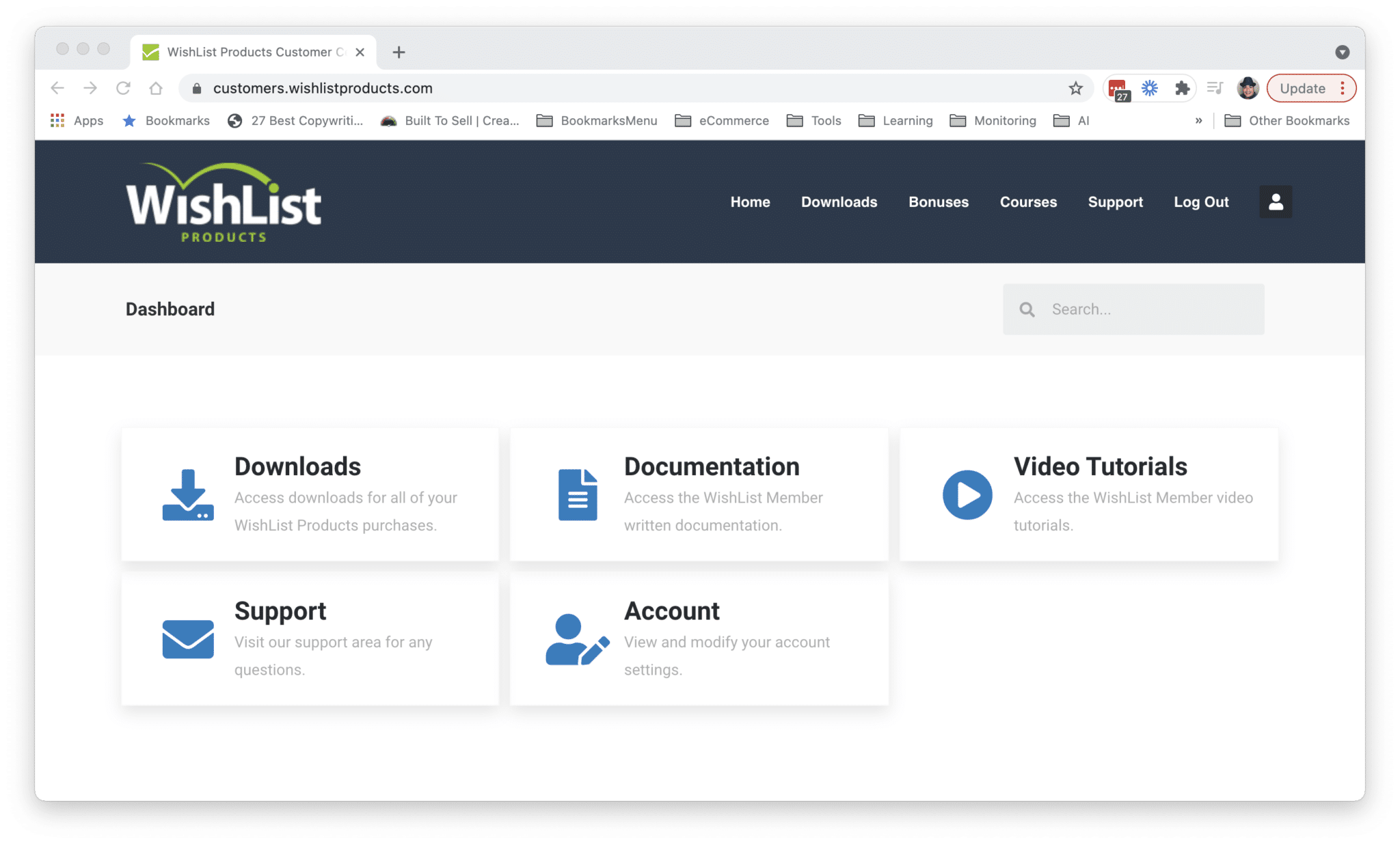 WishlistDashboard