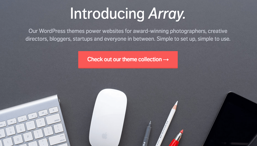 array no longer on themeforest