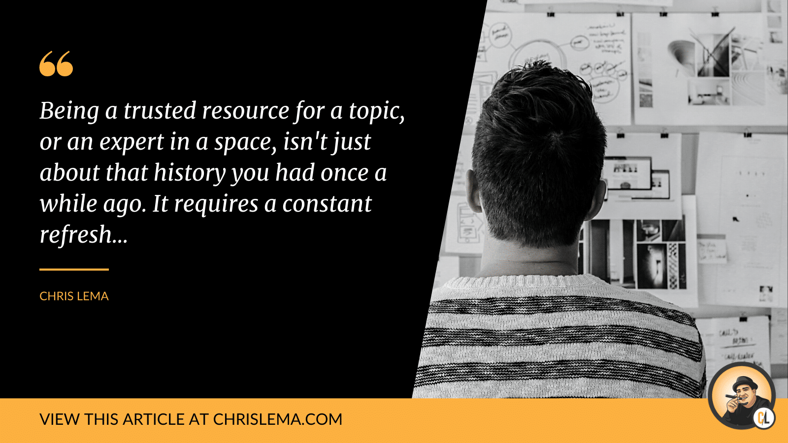 being a trusted resource