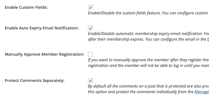 customfields comments